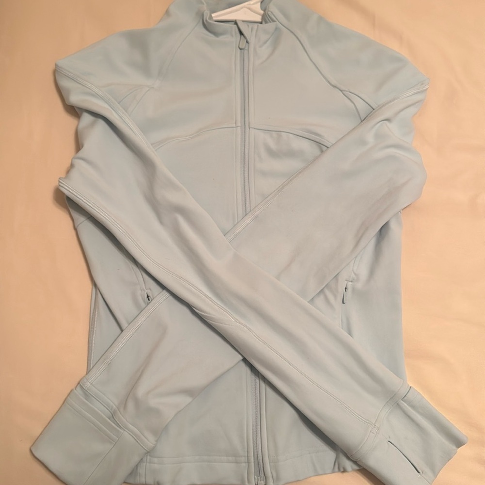 Lululemon define jacket cropped blue